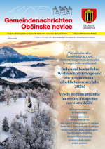 Cover Gemeindenachrichten / Občinski list