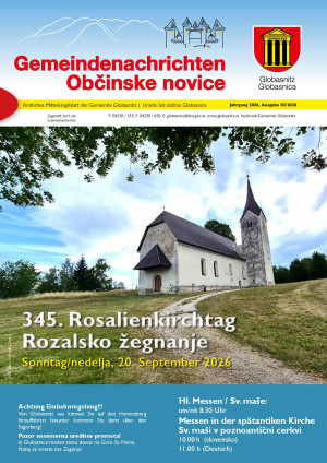 Cover Gemeindenachrichten / občinske novice 2/2026
